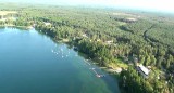 Zobacz jezioro Białe z lotu ptaka (WIDEO)