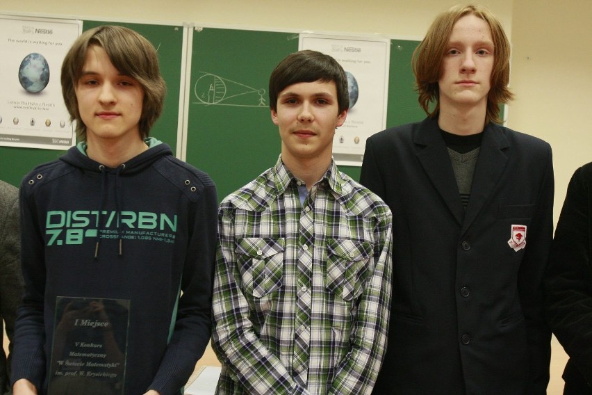 Konkurs matematyczny organizowany przez Politechnikę Łódzką.