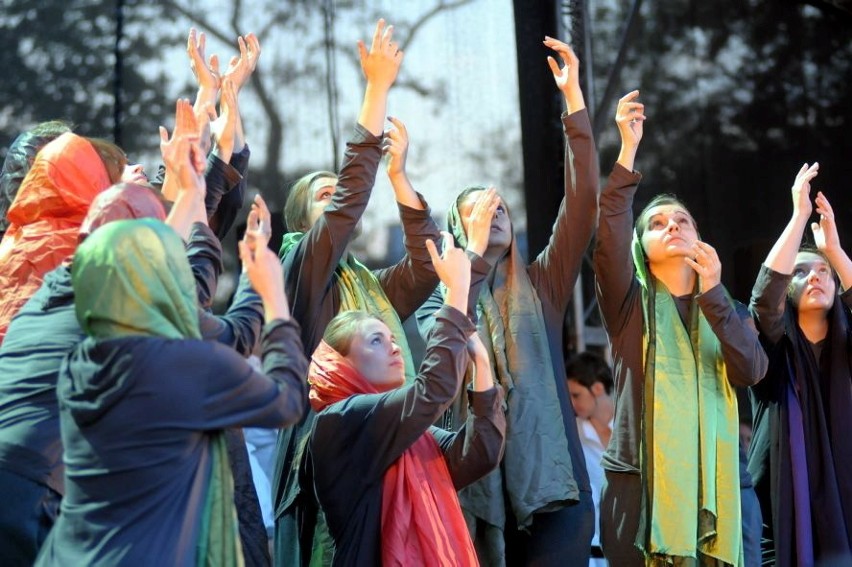 Koncert Chwały na placu Litewskim