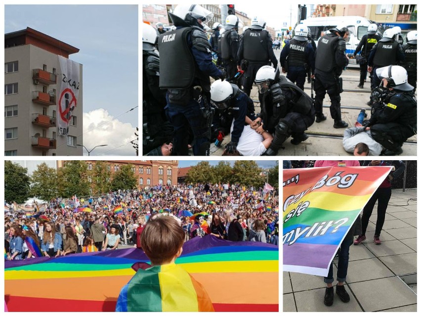 3 tysiące osób na szczecińskim Marszu Równości. Radosna wizja świata wygrała z prymitywną wulgarnością i prawem silniejszego