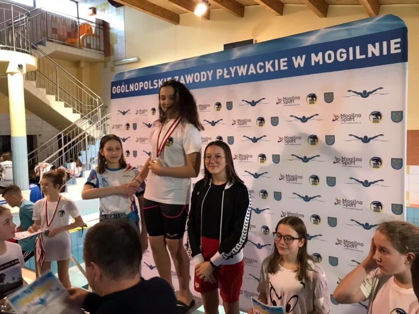 Sześć medali wywalczyli pływacy z klubu z Wągrowca