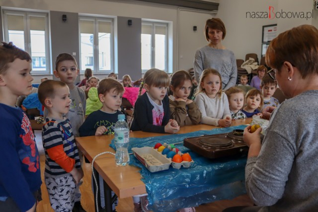 Warsztaty plastyki wielkanocnej w Bobowej