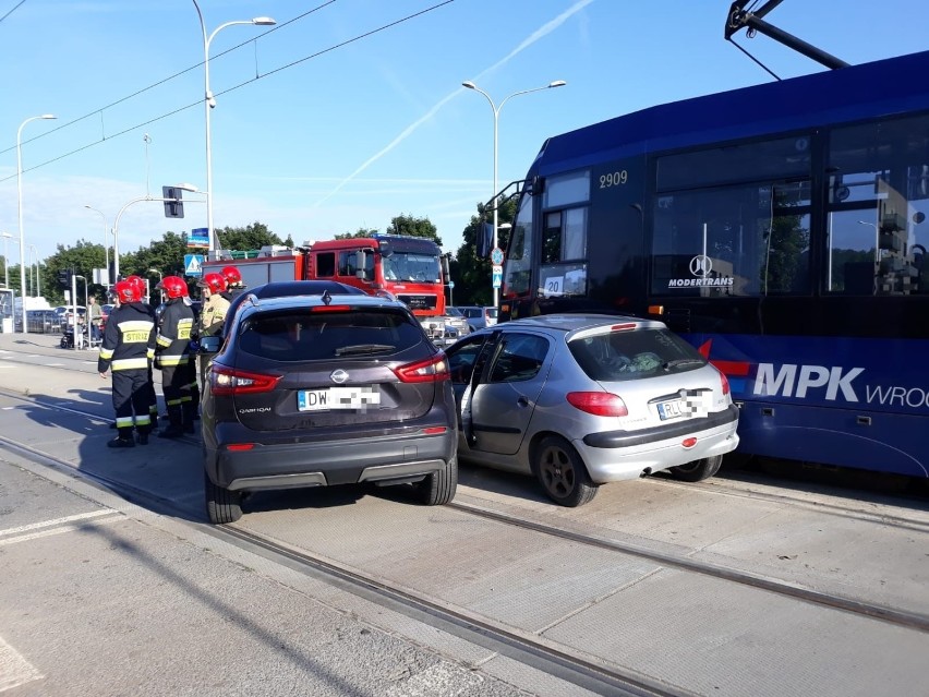 Wrocław: Wypadek tramwaju na Kosmonautów. Sprawdź, gdzie są utrudnienia