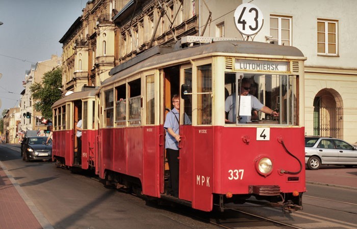 W te wakacje zabytkowy tramwaj jeździ do Lutomierska