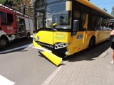 Wypadek autobusu linii 632 w Chorzowie [ZDJĘCIA] 