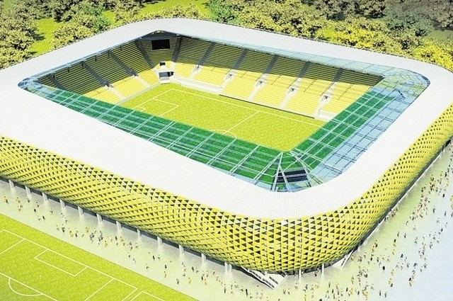 Projekt stadionu GKS Katowice