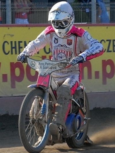 Łukasz Sówka w tym sezonie startował jakość w ekipie z Ostrowa