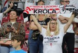 Szaleństwo kibiców ŁKS Łódź po golu na 2:1 w meczu z Koroną Kielce ZDJĘCIA
