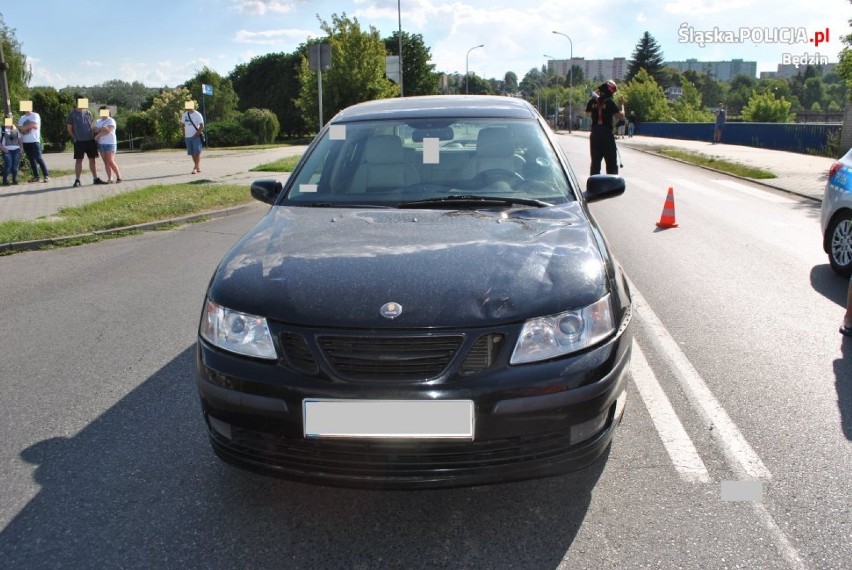 Będzin: śmiertelny wypadek na ul. Piłsudskiego FOTO 