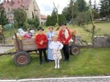 Kapela „Z Łokazji” Zbąszyń. Promują folklor Regionu Kozła. Byli na dożynkach w partnerskiej Gminie Kłodzko [Zdjęcia]