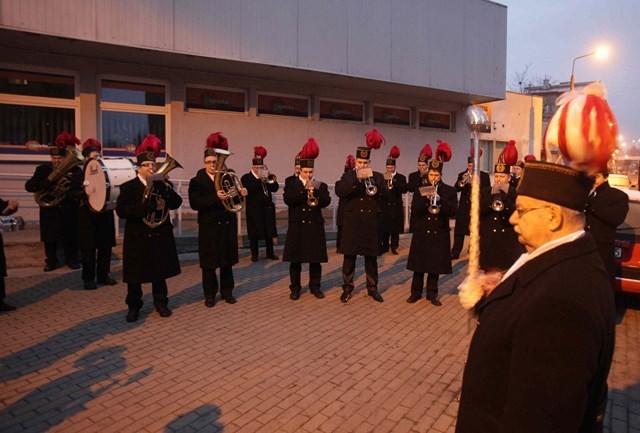 Barbórka 2012 - gra orkiestra dęta KWK Makoszowy