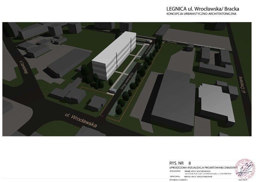 Na Zakaczawiu w Legnicy powstanie nowy budynek mieszkalny? Możecie wyrazić swoje zdanie! Zobaczcie PROJEKT