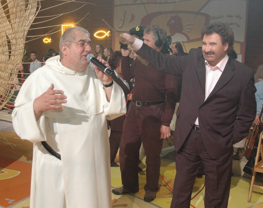 Krzysztof Krawczyk podczas benefisu Ojca Jana Góry
