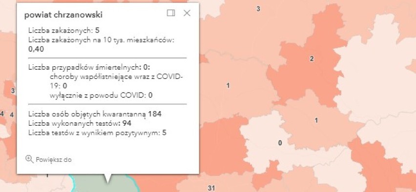 Prawie dwa tysiące zakażeń COVID-19 w Polsce. W powiatach oświęcimskim, wadowickim, chrzanowskim i olkuskim też są nowe przypadki
