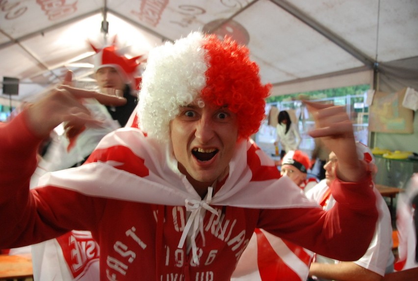 Euro 2012: Polska - Rosja w strefie kibica w Będzinie [ZDJĘCIA]