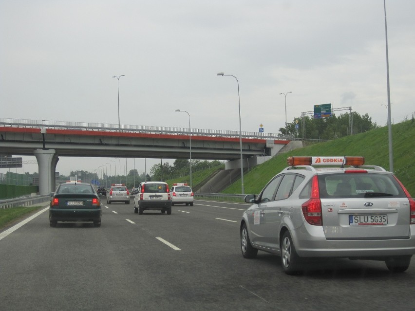 Autostrada A1 do Pyrzowic otwarta! Pierwszy jazda