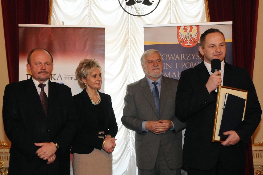 Z prawej Grzegorz Niezgoda, burmistrz Szczawnicy