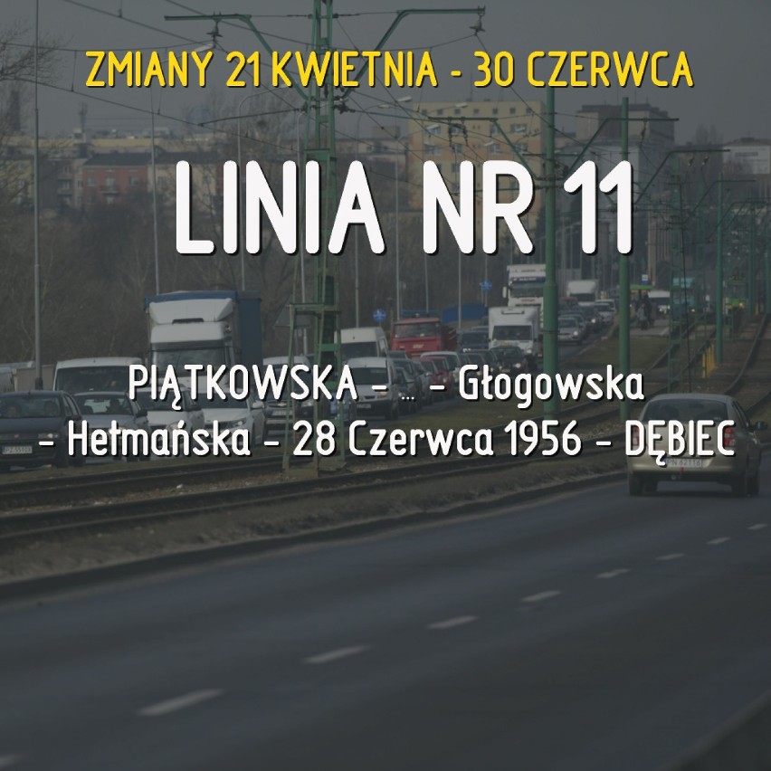 Służby MPK Poznań będą naprawiać ponad kilometrowy odcinek...