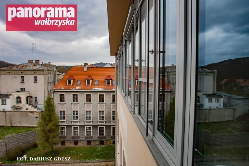 Nowy budynek Sądu Rejonowego w Wałbrzychu, zbudowany przy...