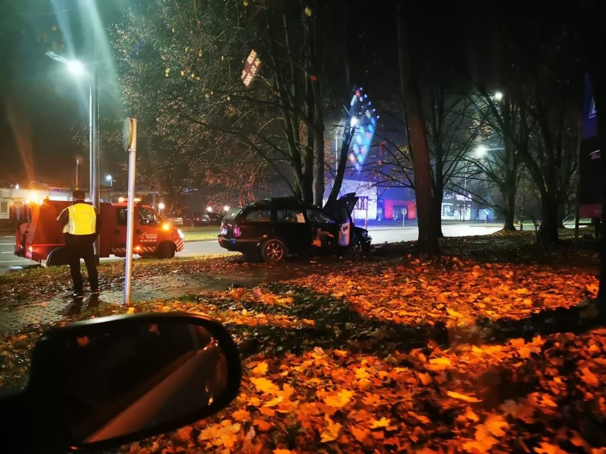 Wypadek na ulicy Gnieźnieńskiej w Koszalinie. Skoda uderzyła...