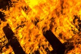 Pożar na ośrodku wypoczynkowym Łubu Dubu w Dankowie. Straty szacowane są na ponad 300 tys. zł