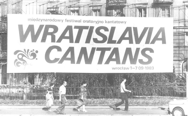 Wratislavia Cantans, 1983 r. Plac Tadeusza Kościuszki,...