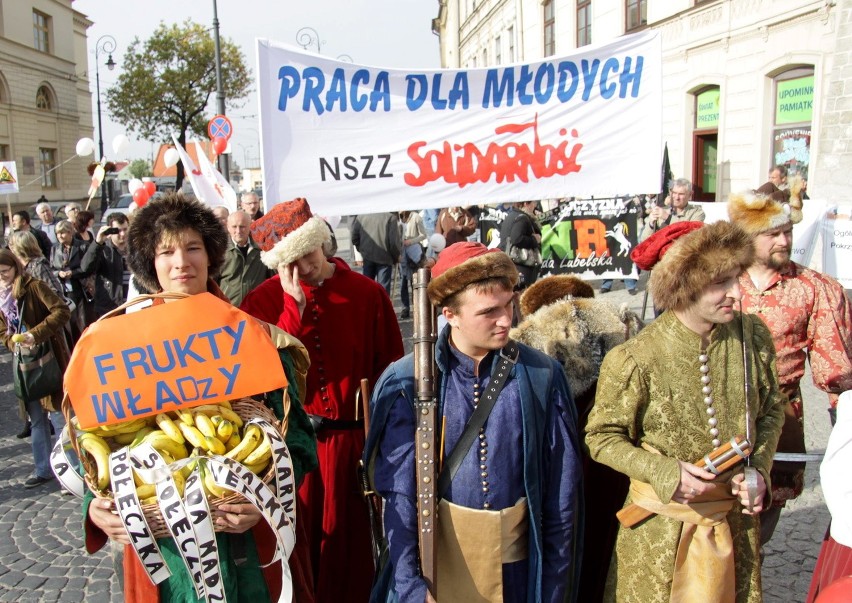 Pikieta Solidarności w Lublinie