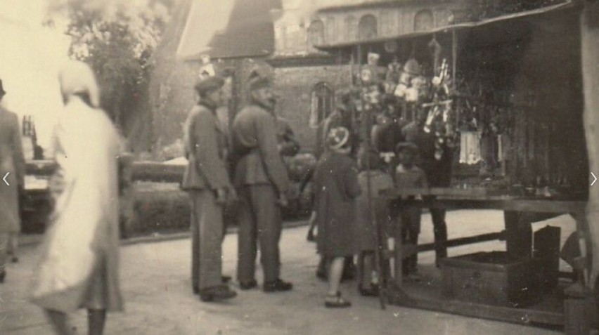 2 czerwca 1940 . Przed kościołem świętej Katarzyny w Radomiu