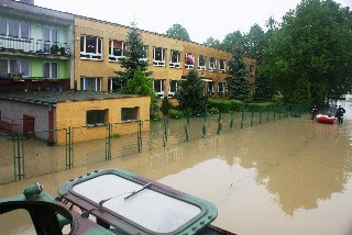 Akcja ratunkowa w gminie Szczurowa