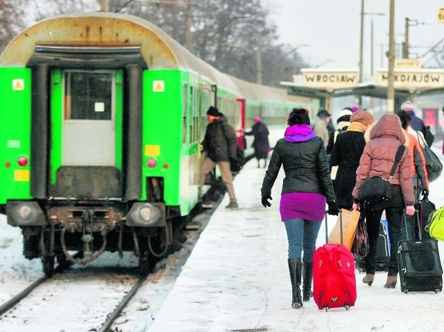 Zimowe opóźnienia pociągów