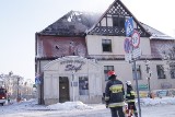 Kartuzy: Pożar budynku przy Hotelu pod Orłem (FILM)