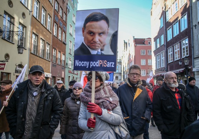 Ulicami Gdańska przeszedł przeszedł marsz "Pomorze dla sprawiedliwości"