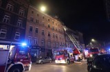 Szczecin: Pożar poddasza kamienicy w centrum [zdjęcia]