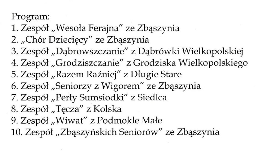 VI Festiwal Piosenki Patriorycznej i Żołnierskiej - 11 listopada 2019