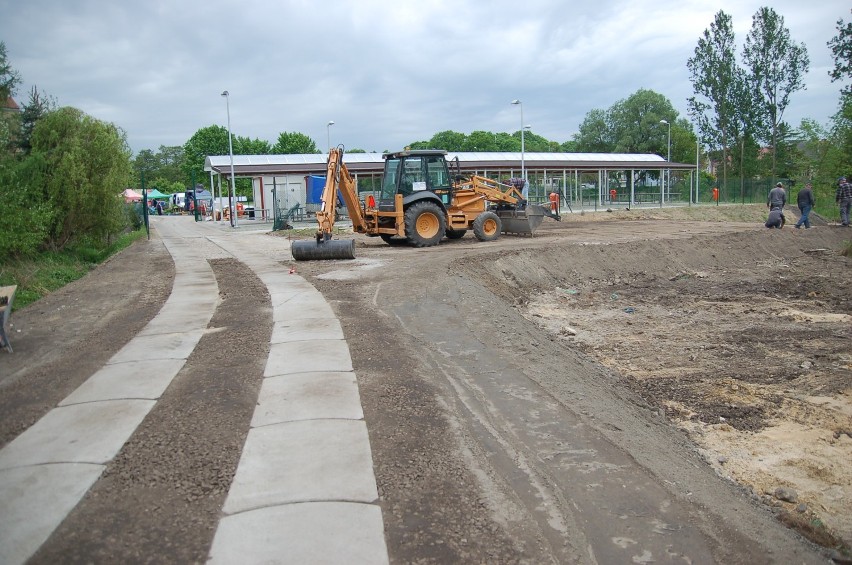 Zbąszyń. Nowa droga do nowego targowiska