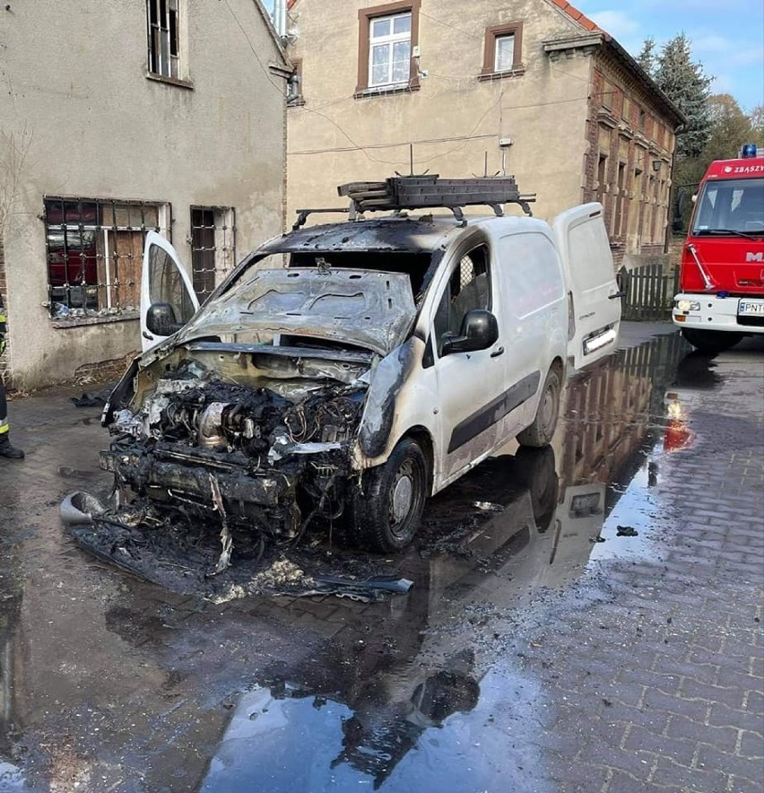 Region. Popołudniowe pożary samochodów [FOTO]