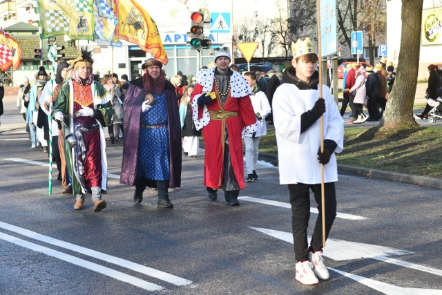 Orszak Trzech Króli w Kostrzynie nad Odrą.
