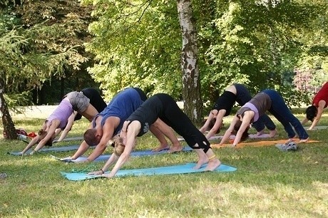 W tym roku na poznańskiej Cytadeli też można ćwiczyć jogę z Akademią 50+