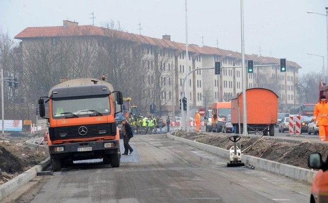 Z pieniędzy na schetynówki sfinansowano między innymi przebudowę ulicy Bułgarskiej w Poznaniu.