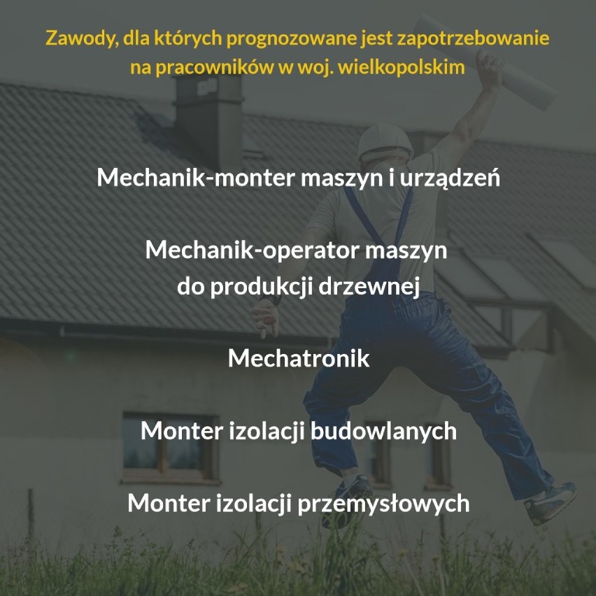 Na liście znalazło się 46 zawodów. 

Przejdź dalej i zobacz,...