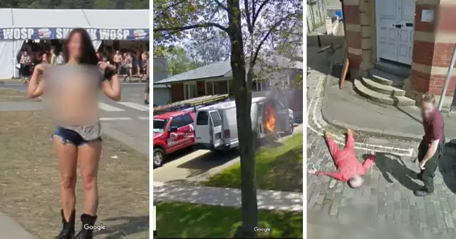 Najlepsze zdjęcia z Google Street View. Kamera widziała ciut za dużo  [ZDJĘCIA] | Warszawa Nasze Miasto