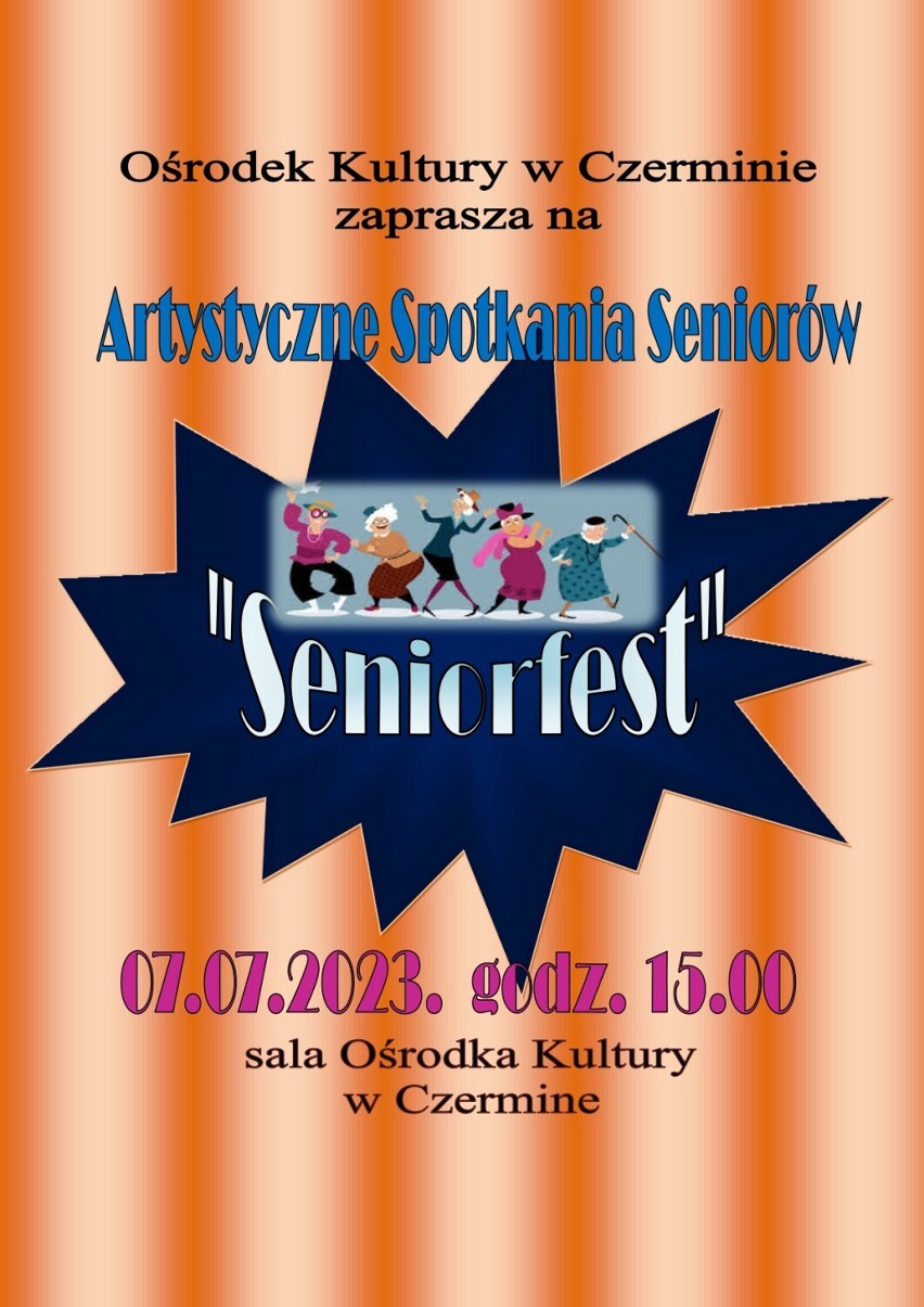 W piątek w Ośrodka Kultury w Czerminie zaplanowano...