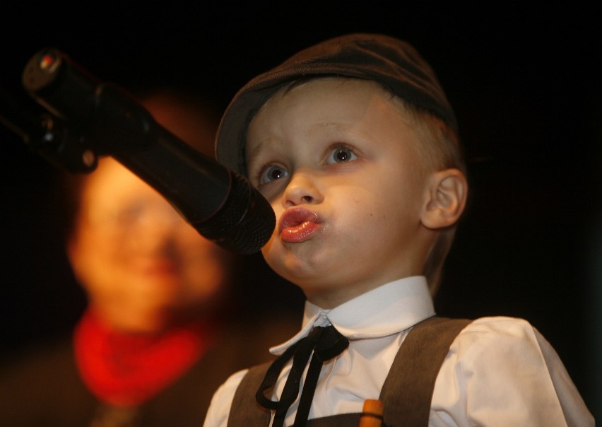 Konkurs Po naszymu czyli po śląsku - na scenie Mikołaj...