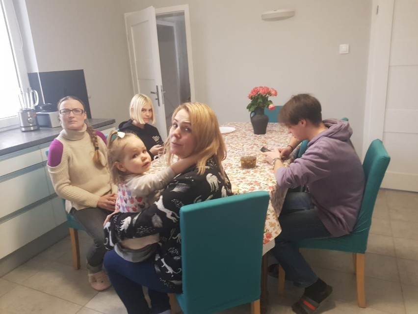 Rodzina z Ukrainy znalazła schronienie w Międzyrzeczu.