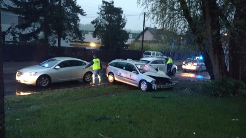 Kraków. Wypadek taksówki. Zginął kierowca, pasażer ranny