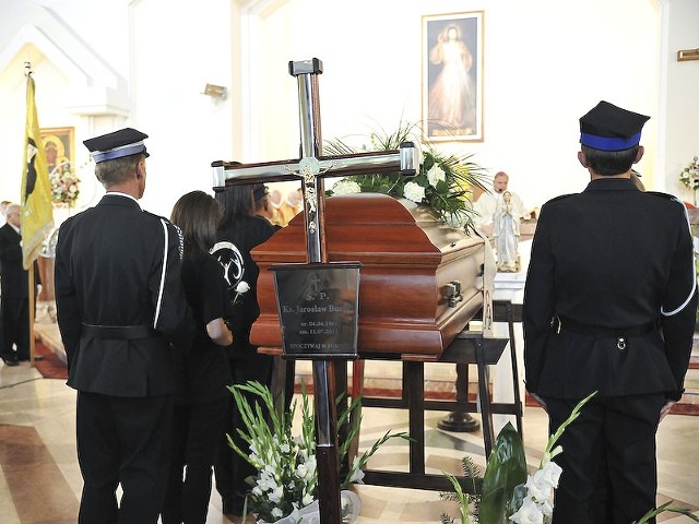 Pogrzeb księdza Burskiego