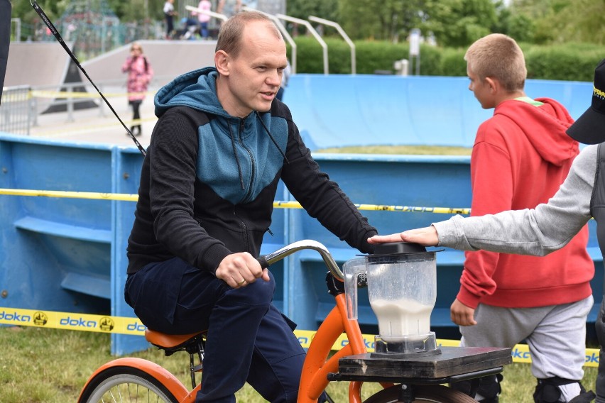 W rajdzie rowerowym w Żorach wzięło udział ponad sto osób.