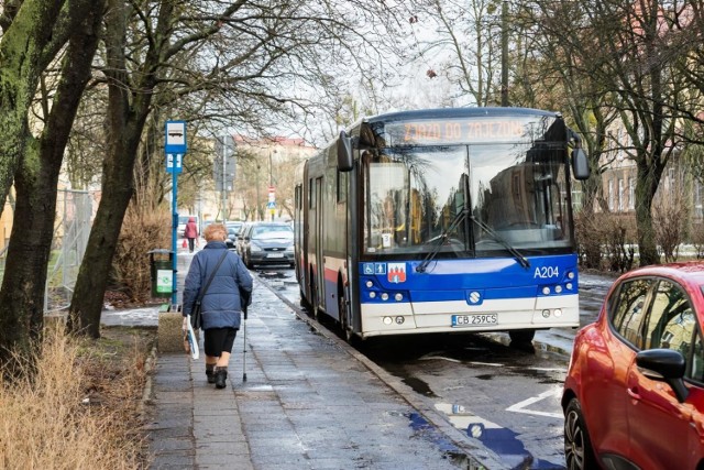 Jedna z nowych wiat stanie na przystanku początkowym przy ul. Łukasiewicza na bydgoskich Kapuściskach.