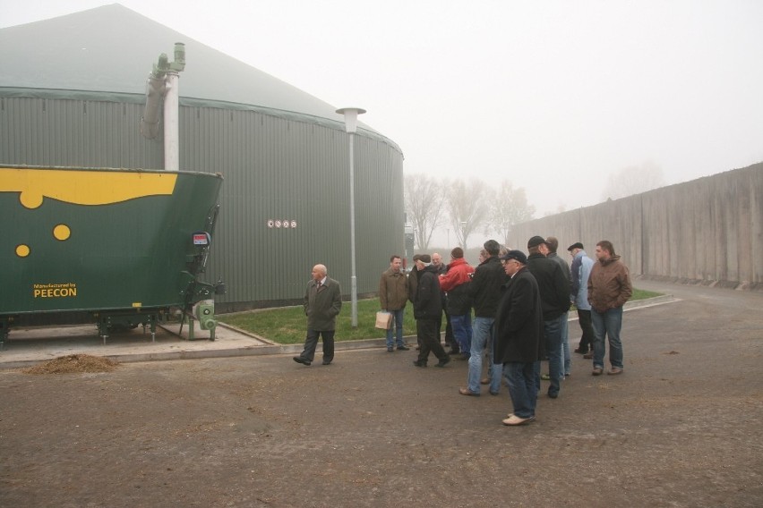 Wolsztyńscy radni i urzędnicy zwiedzali niedawno biogazownie...