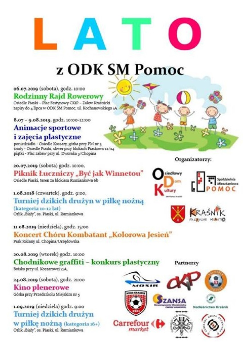 Zaplanuj lato w Kraśniku! Sprawdź daty nadchodzących wydarzeń kulturalnych, sportowych, festynów i koncertów